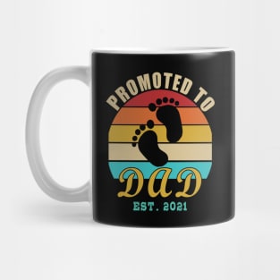 promoted to daddy 2021 Mug